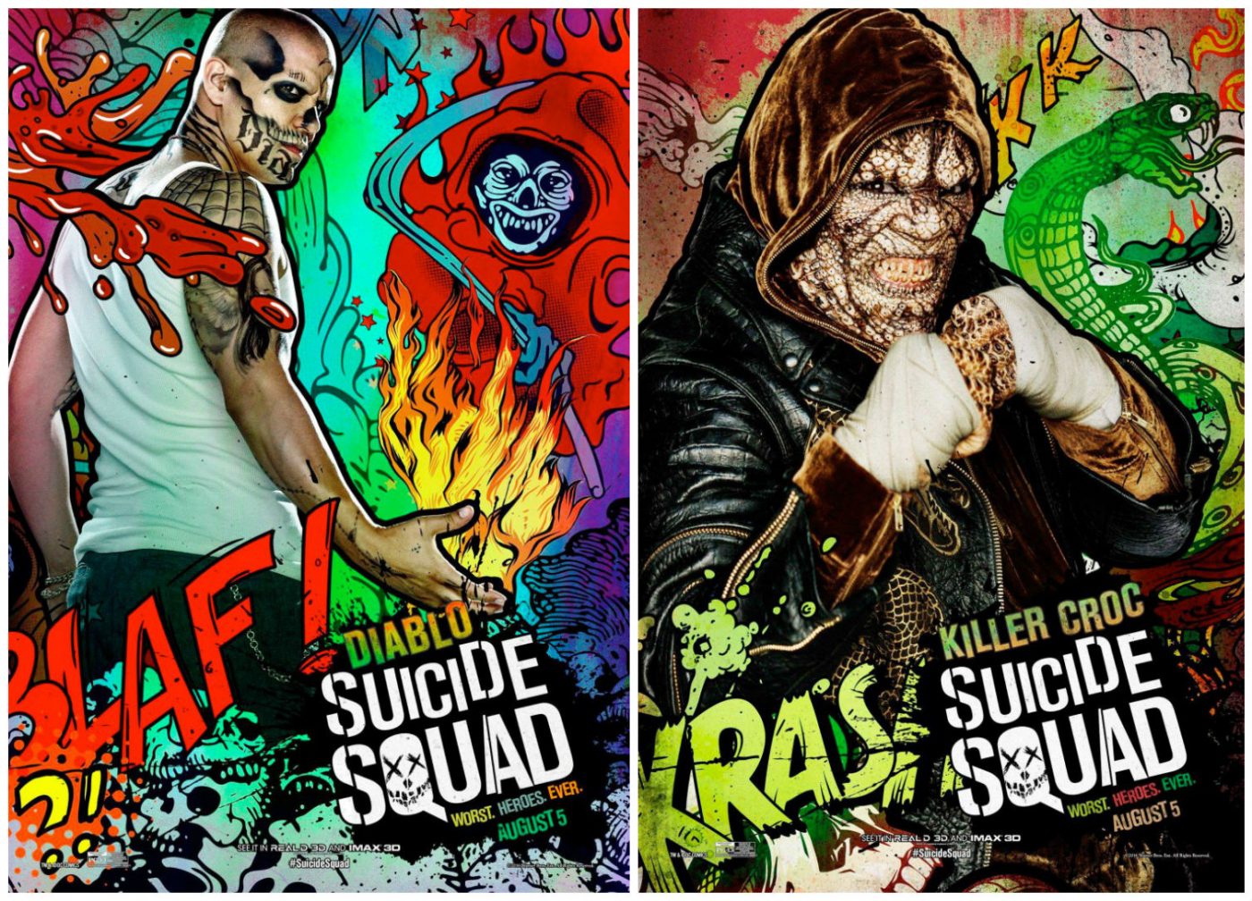 Your Suicide Squad Character Videos Are Here The Credits   Diablo Killer Croc 1400x1008 