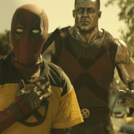 Ryan Reynolds and TK in "Deadpool 2." Courtesy 20th Century Fox