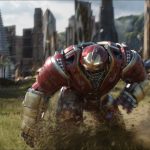 Hulkbuster. Photo: Film Frame. ©Marvel Studios 2018