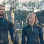 Marvel Studios' AVENGERS: INFINITY WAR..L to R: Captain America/Steve Rogers (Chris Evans) and Black Widow/Natasha Romanoff (Scarlett Johansson).