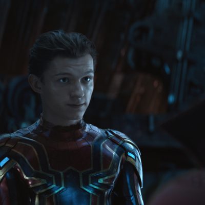 Tom Holland Shares new Black & Red Spidey Suit in Spider-Man: Far From ...