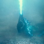 Caption: Godzilla rises from the depths and unleashes his atomic breath to claim his crown as King of the Monsters in Warner Bros. Pictures' and Legendary Pictures' action adventure "GODZILLA: KING OF THE MONSTERS," a Warner Bros. Pictures release. Photo Credit: Courtesy of Warner Bros. Pictures