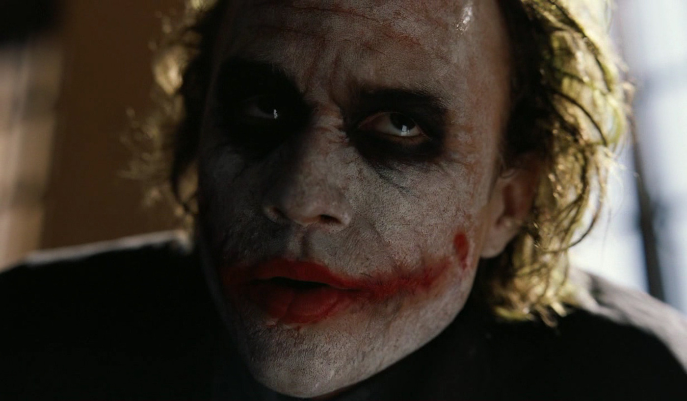 the joker batman dark knight without makeup