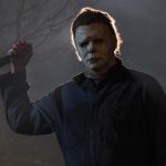 Masked killer Michael Myers (Jim Courtney) in "Halloween." Jamie Lee Curtis returns to her iconic role as Laurie Strode, who comes to her final confrontation with Michael Myers, the masked figure who has haunted her since she narrowly escaped his killing spree on Halloween night four decades ago. Photo Credit: Ryan Green/Universal Pictures