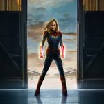 Bree Larson is Captain Marvel. Poster courtesy Marvel Studios.