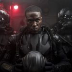 YAHYA ABDUL-MATEEN II as Black Manta in Warner Bros. Pictures’ action adventure “AQUAMAN,” a Warner Bros. Pictures release. Credit: Jasin Boland/ ™ & © DC Comics