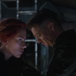 Black Widow (Scarlett Johansson) and Hawkeye/Clint Barton (Jeremy Renner)..Photo: Film Frame. ©Marvel Studios 2019