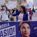 Alexandria Ocasio-Cortez in 'Knock Down the House.' Courtesy Netflix.