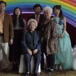 Awkwafina, Zhao Shuzhen, Tzi Ma, Lu Hong, Chan Han, Aoi Mizuhara. Courtesy A24.