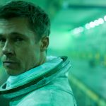 Brad Pitt stars in “Ad Astra”. Credit: Francois Duhamel. Copyright Twentieth Century Fox/Walt Disney Studios