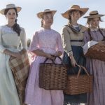 Emma Watson, Florence Pugh, Saoirse Ronan, Eliza Scanlen in Columbia Pictures’ LITTLE WOMEN. Photo credit: Wilson Webb. Courtesy Sony Pictures.