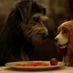 L-r: Tramp (Monte) and Lady (Rose) in Disney +'s 'Lady and the Tramp.' Courtesy Walt Disney Studios