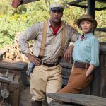 JUNGLE CRUISE - (L-R) Dwayne Johnson as Frank and Emily Blunt as Lily. Photo by Frank Masi. © 2020 Disney Enterprises, Inc. All Rights Reserved.