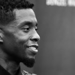 HOLLYWOOD, CALIFORNIA - JUNE 06: (EDITORS NOTE: Image has been shot in black and white. Color version is not available.) Chadwick Boseman attends the 47th AFI Life Achievement Award honoring Denzel Washington at Dolby Theatre on June 06, 2019 in Hollywood, California. (Photo by Rich Fury/Getty Images)