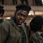 (L-r) DARRELL BRITT-GIBSON as Bobby Rush, DANIEL KALUUYA as Chairman Fred Hampton and LAKEITH STANFIELD as Bill O’Neal in Warner Bros. Pictures’ “JUDAS AND THE BLACK MESSIAH,” a Warner Bros. Pictures release. Photo by Glen Wilson