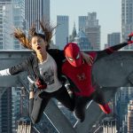 Tom Holland is Spider-Man and Zendaya is MJ in "Spider-Man: No Way Home." Courtesy Sony Pictures.