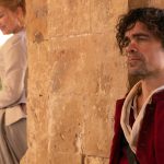 Haley Bennett stars as Roxanne and Peter Dinklage as Cyrano in Joe Wright’s CYRANO A Metro Goldwyn Mayer Pictures film Photo credit: Peter Mountain © 2021 Metro-Goldwyn-Mayer Pictures Inc. All Rights Reserved.