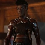 Viola Davis stars in THE WOMAN KING. Courtesy Sony Pictures.