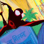 Miles Morales (Shameik Moore) in Columbia Pictures and Sony Pictures Animation's SPIDER-MAN™: ACROSS THE SPIDER-VERSE (PART ONE).